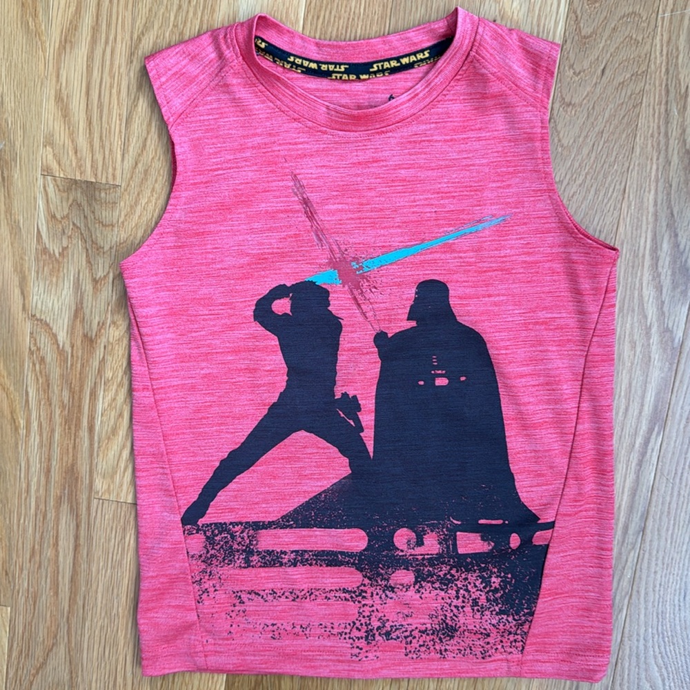 Star Wars Dri-fit graphic tee size 6